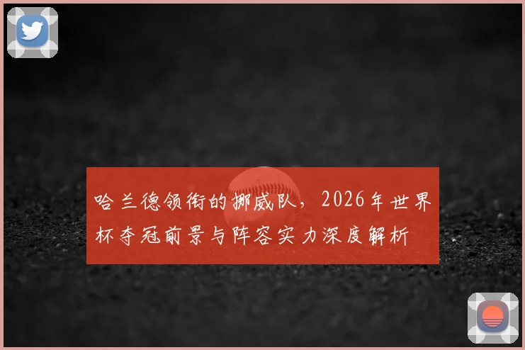 哈兰德领衔的挪威队，2026年世界杯夺冠前景与阵容实力深度解析